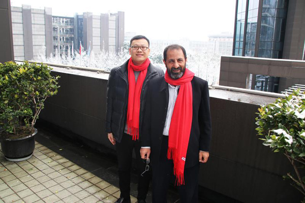 風雪兼程，埃及客戶到訪米科