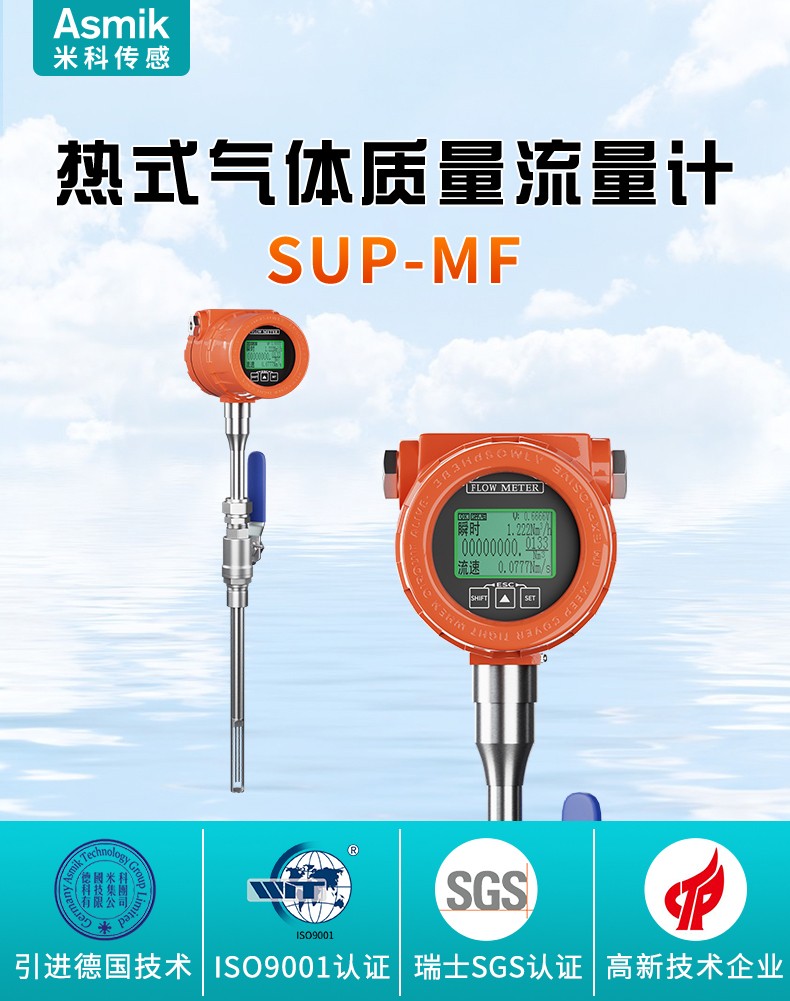 米科熱式氣體質量流量計